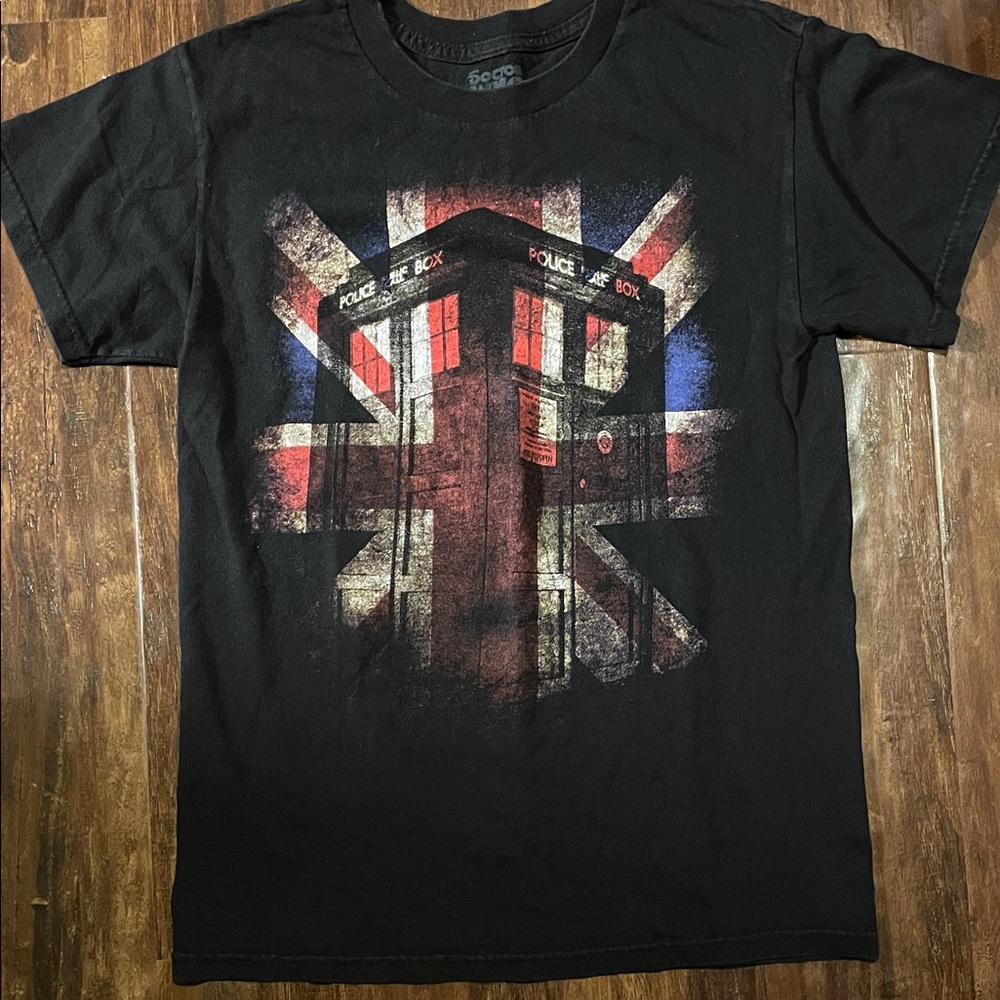 Ripple Junction Dr Who Black Tee